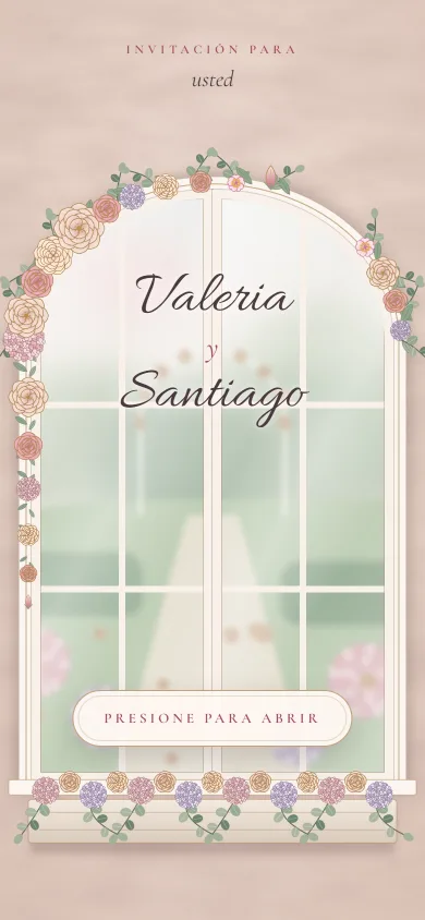 Vista de la plantilla Jardín inglés